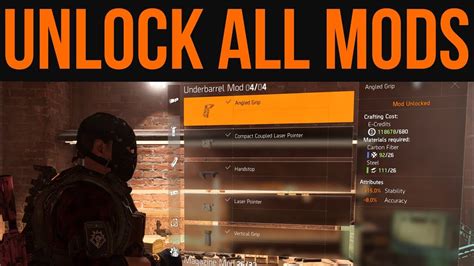 are there generic protocal mods in division 2